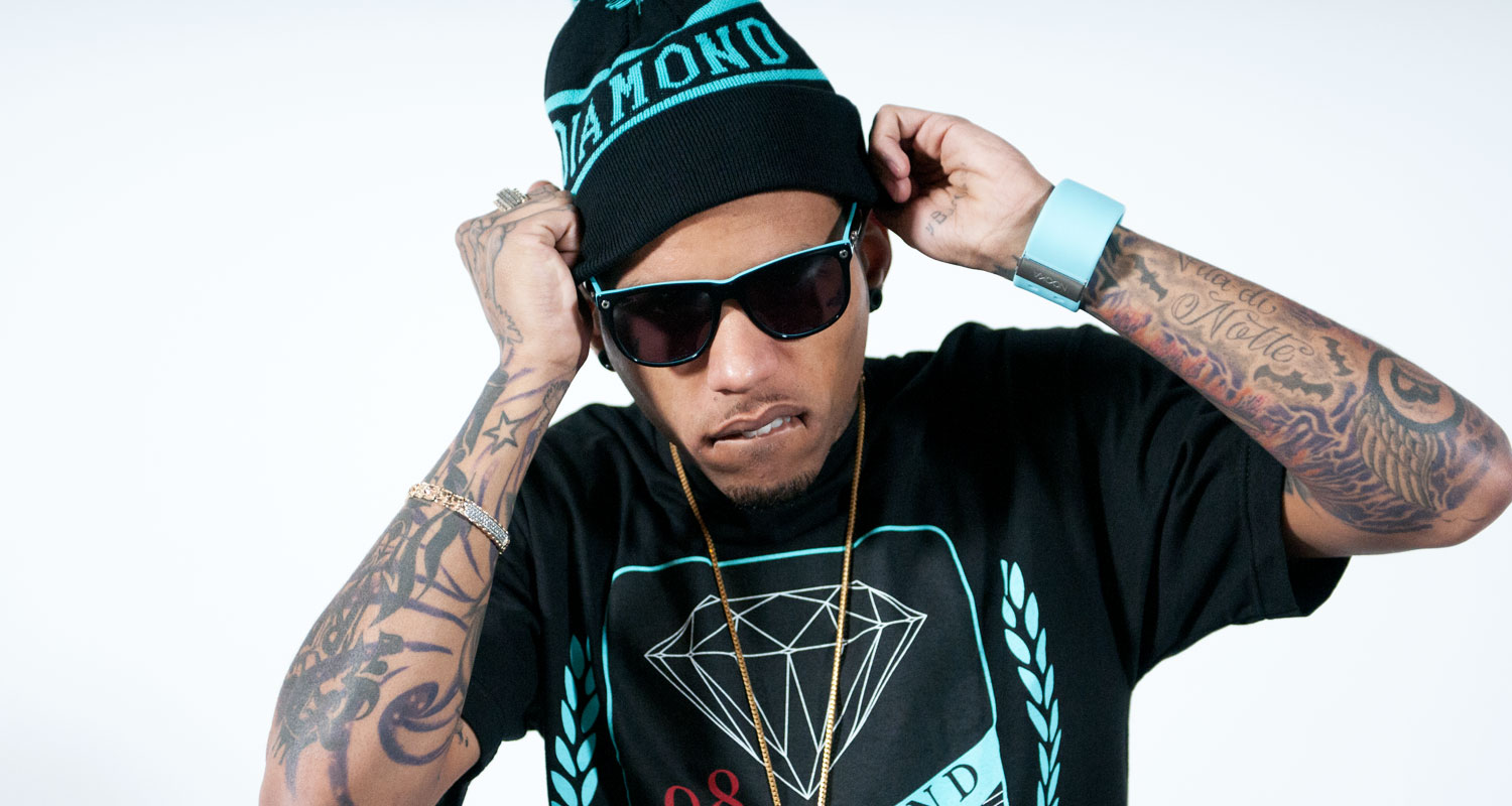 Kid Ink in the Kid Ink × Flavor Park lookbook (2012)